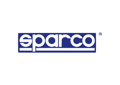 Logotipo de marca de suspensão e travagem Sparco